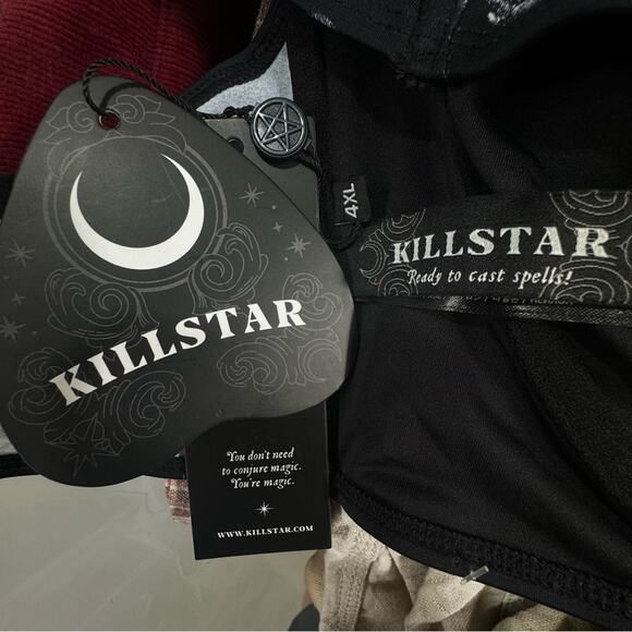 KillStar 4X Skull 💀 Bikini Bra - Picture 6 of 11